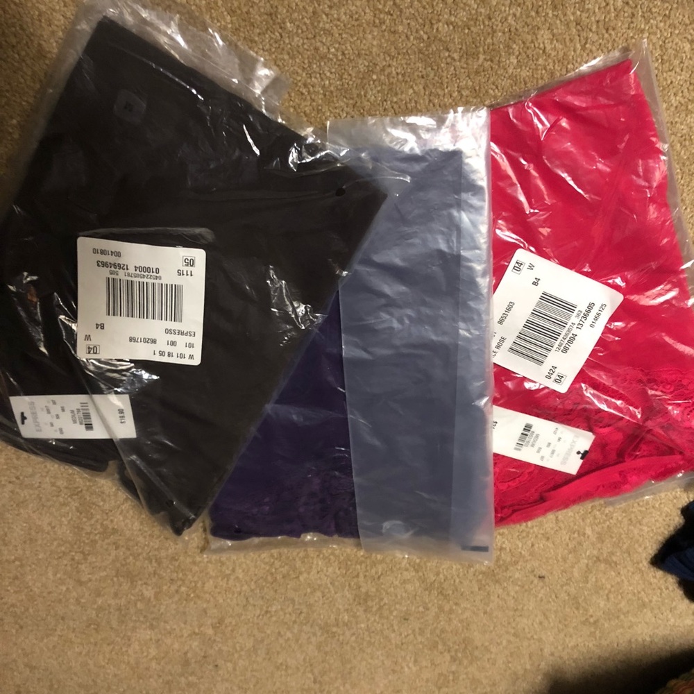 New in Packaging - 3 camis